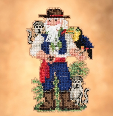 click here to view larger image of Amazon (2019) - South American Santas (counted cross stitch kit)