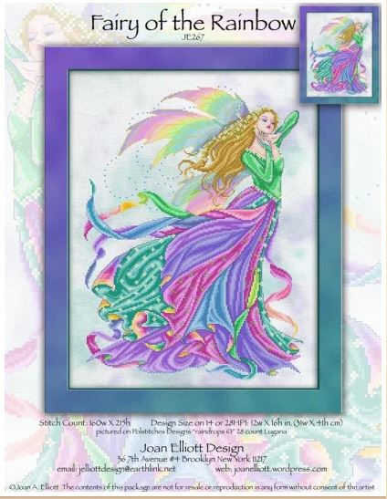 click here to view larger image of Fairy of the Rainbow (chart)