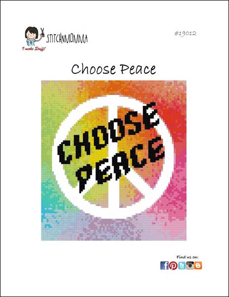 click here to view larger image of Choose Peace (chart)