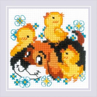 click here to view larger image of Best Friend (counted cross stitch kit)