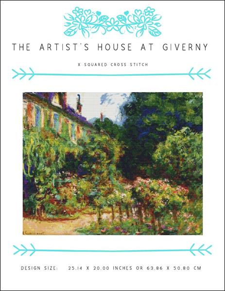 click here to view larger image of Artist's House at Giverny, The (chart)
