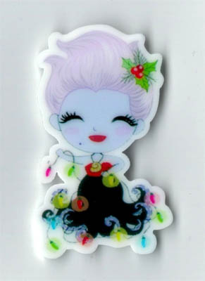 click here to view larger image of Princes Christmas Ursula Magnet (magnet)