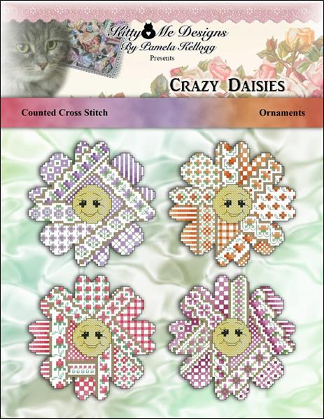 click here to view larger image of Crazy Daisies Ornaments (chart)