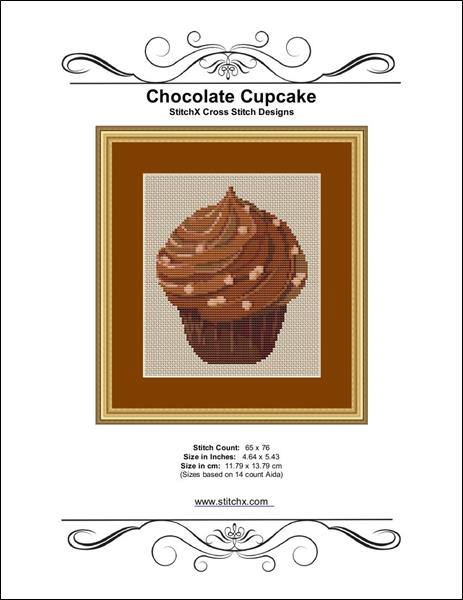 click here to view larger image of Chocolate Cupcake (chart)