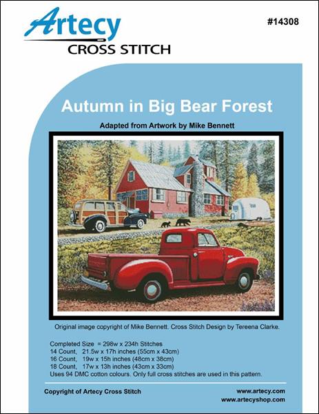 click here to view larger image of Autumn in Big Bear Forest (chart)