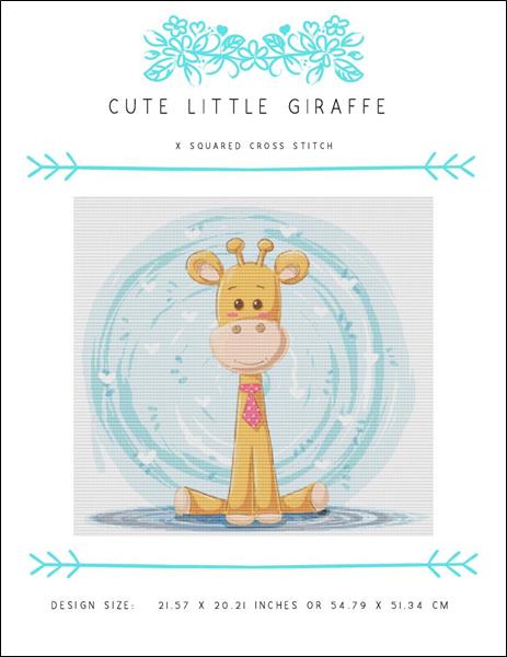 click here to view larger image of Cute Little Giraffe (chart)
