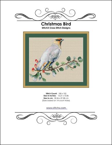 click here to view larger image of Christmas Bird (chart)