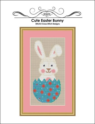 click here to view larger image of Cute Easter Bunny  (chart)