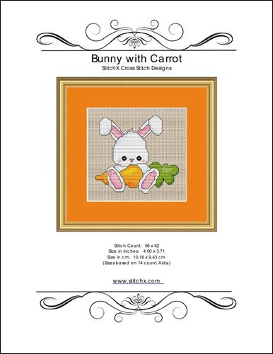 click here to view larger image of Bunny With Carrot (chart)