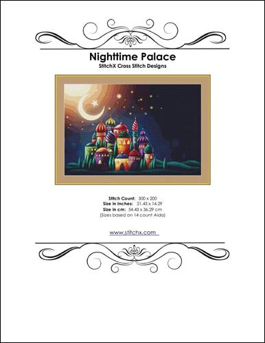 click here to view larger image of Nighttime Palace  (chart)