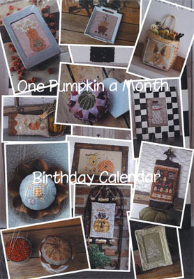 click here to view larger image of One Pumpkin a Month Birthday Calendar (chart)