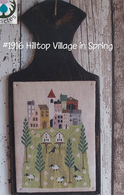 click here to view larger image of Hilltop Village in Spring (chart)