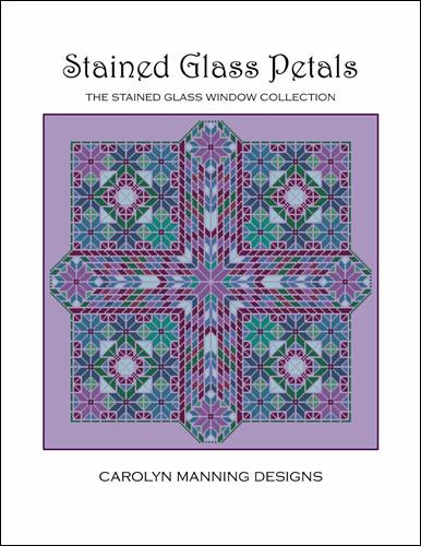 click here to view larger image of Stained Glass Petals (chart)