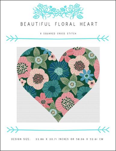 click here to view larger image of Beautiful Floral Heart (chart)