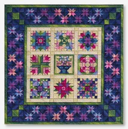 click here to view larger image of Spring Barn Quilts (counted canvas chart)