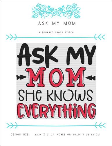 click here to view larger image of Ask My Mom (chart)