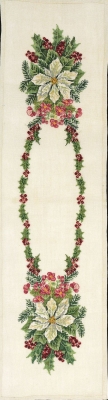 click here to view larger image of Christmas Table Runner (counted cross stitch kit)