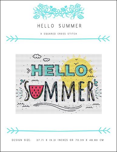 click here to view larger image of Hello Summer (chart)