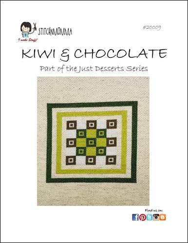 click here to view larger image of Just Desserts - Kiwi & Chocolate (chart)