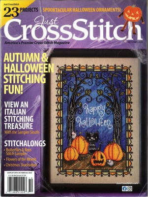 click here to view larger image of Just Cross Stitch Magazine - September/October 2020 (magazines)