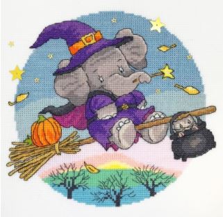 click here to view larger image of Hallow Elly - Elly (Simon Taylor-Kielty) (counted cross stitch kit)