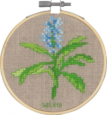click here to view larger image of Sage (counted cross stitch kit)