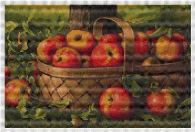 click here to view larger image of Apples in a Basket (Levi Wells Prentice) (chart)