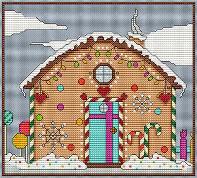 click here to view larger image of Gingerbread House (chart)