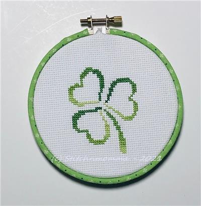 click here to view larger image of Magnificent Minis - Abstract Shamrock (chart)