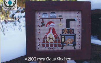 click here to view larger image of Mrs Claus Kitchen (chart)