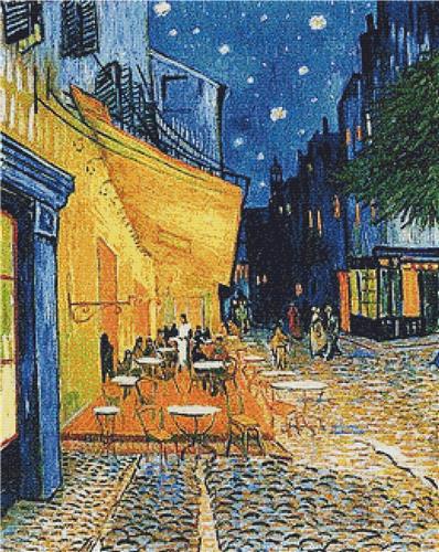 click here to view larger image of Cafe Terrace at Night (chart)