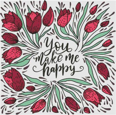 click here to view larger image of You Make Me Happy (chart)