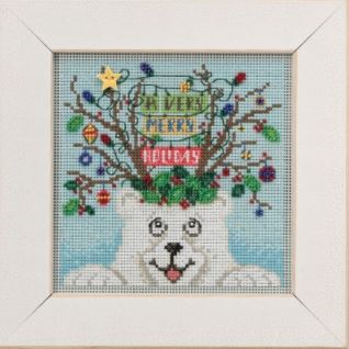 click here to view larger image of Beary Merry (2021) (counted cross stitch kit)