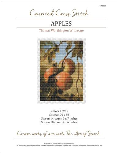 click here to view larger image of Apples (Thomas Worthington) (chart)