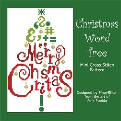 click here to view larger image of Christmas Word Tree (chart)