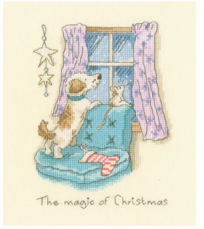 click here to view larger image of Magic of Christmas, The (counted cross stitch kit)