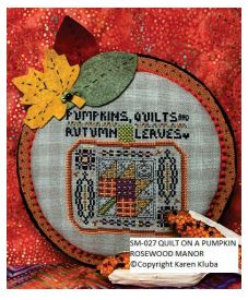 click here to view larger image of Quilt on a Pumpkin (chart)