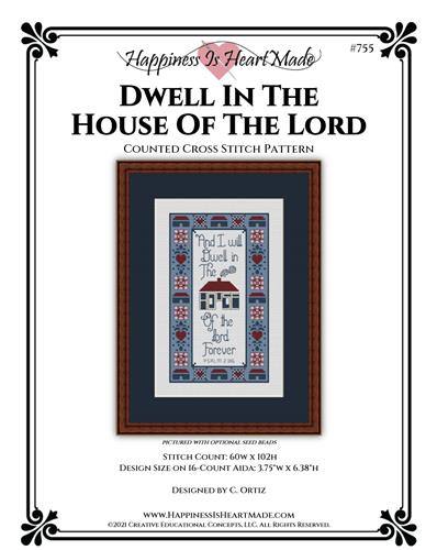 click here to view larger image of Dwell in the House of the Lord (chart)