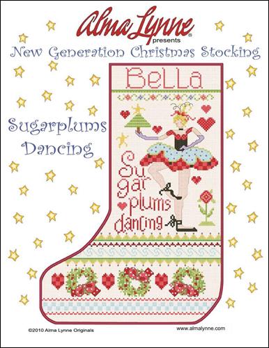 click here to view larger image of Sugarplums Dancing Stocking (chart)