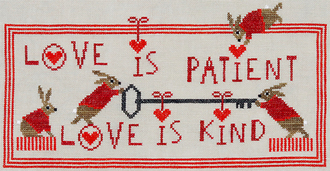 click here to view larger image of Love Is Patient - Love Is Kind (chart)