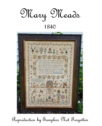 click here to view larger image of Mary Meads 1840 (chart)