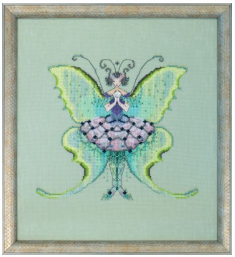 click here to view larger image of Luna Moth Fluttering Fashion (chart)
