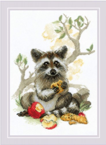 click here to view larger image of Fluffy Sweet Tooth (counted cross stitch kit)