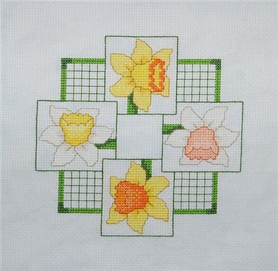 click here to view larger image of Four Daffodils (chart)