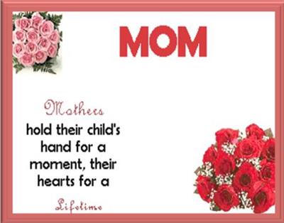 click here to view larger image of For My Special Mother (chart)