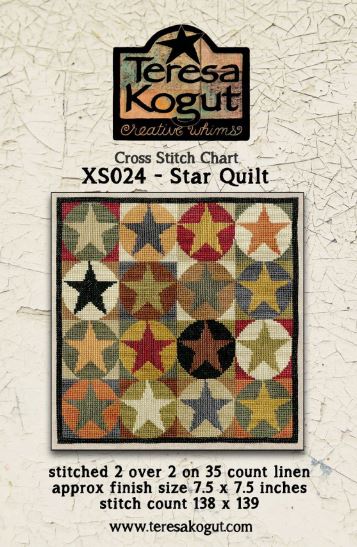 click here to view larger image of Star Quilt (chart)