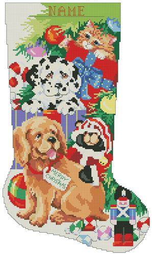 click here to view larger image of Christmas Curiosity Stocking (chart)