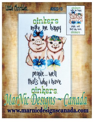 click here to view larger image of Oinkers Make Me Happy (chart)