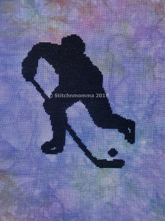 click here to view larger image of Hockey Player Silhouette (chart)