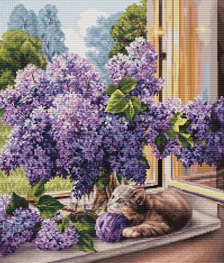 click here to view larger image of Dreamer, The (counted cross stitch kit)